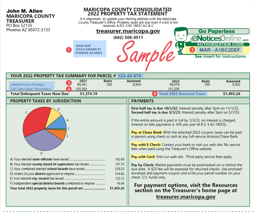 Back Taxes on Mobile Home in Arizona