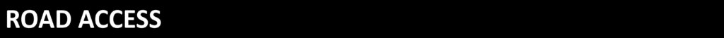 ROAD ACCESS