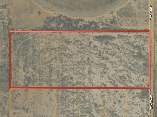 Map of the 15.64-acre Cochise County property on N Jones Avenue