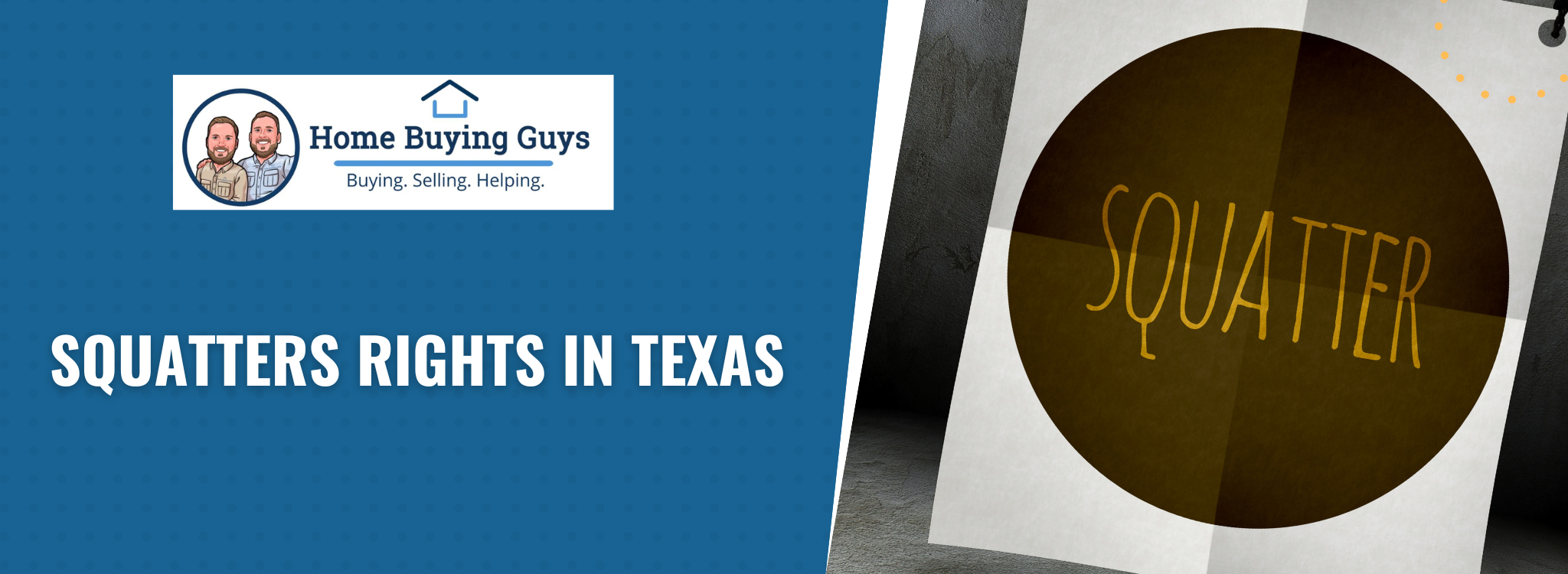 Sell a House With a Squatter in Texas