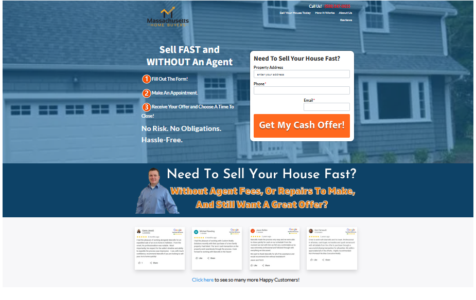 cash for Ashland MA houses