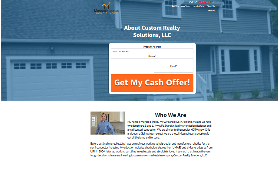 cash home buyers in Ashland MA
