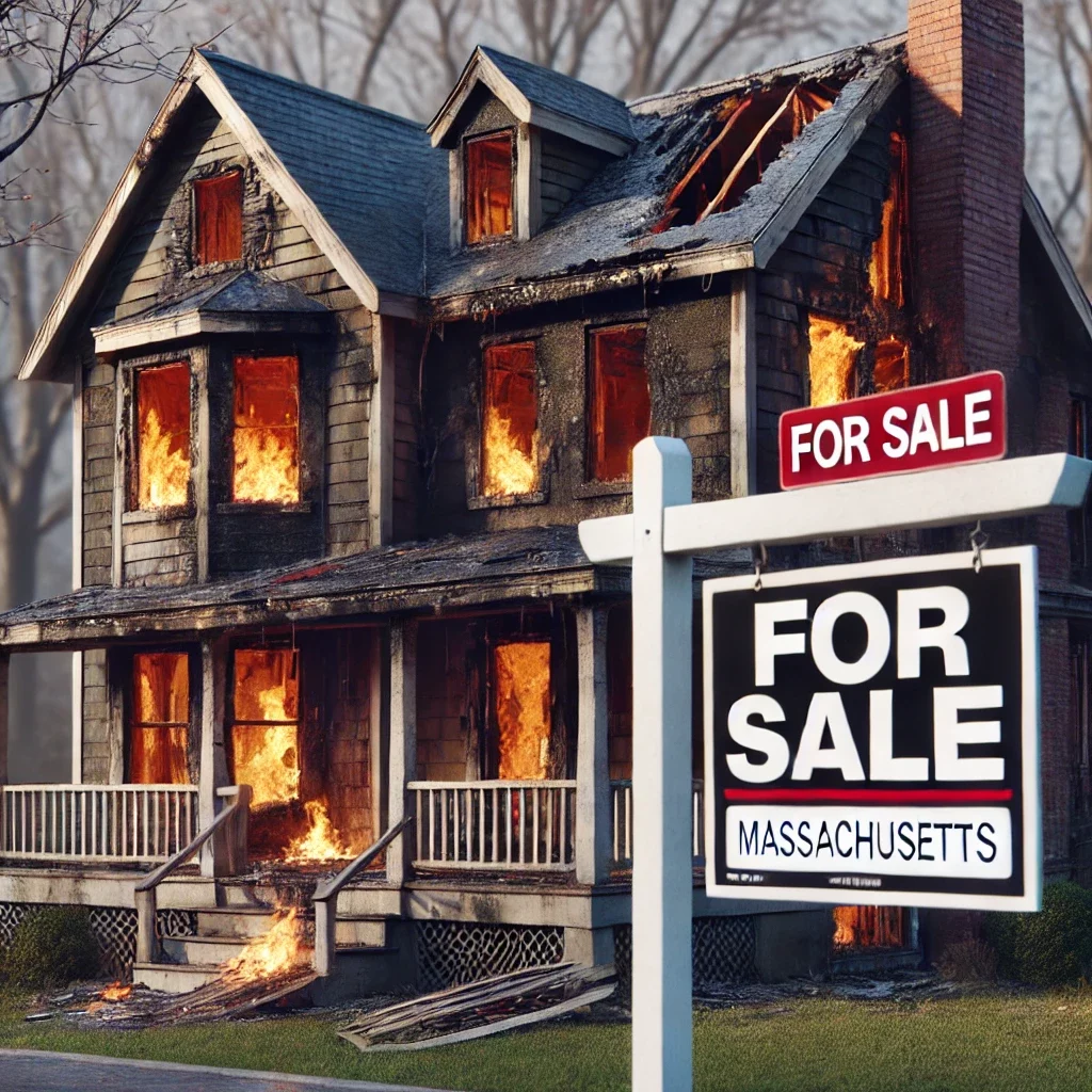 Fire-Damaged Houses in Massachusetts