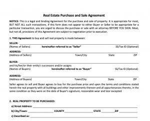 Simply Sold Agreement