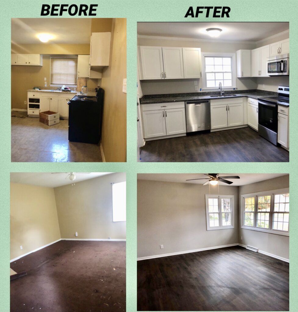 Before & After High Point Flip
