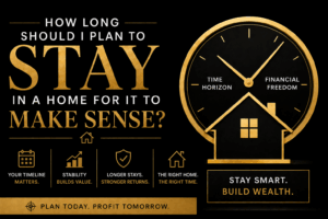 home exterior in Bryan College Station Texas representing long term homeownership and planning how long to stay