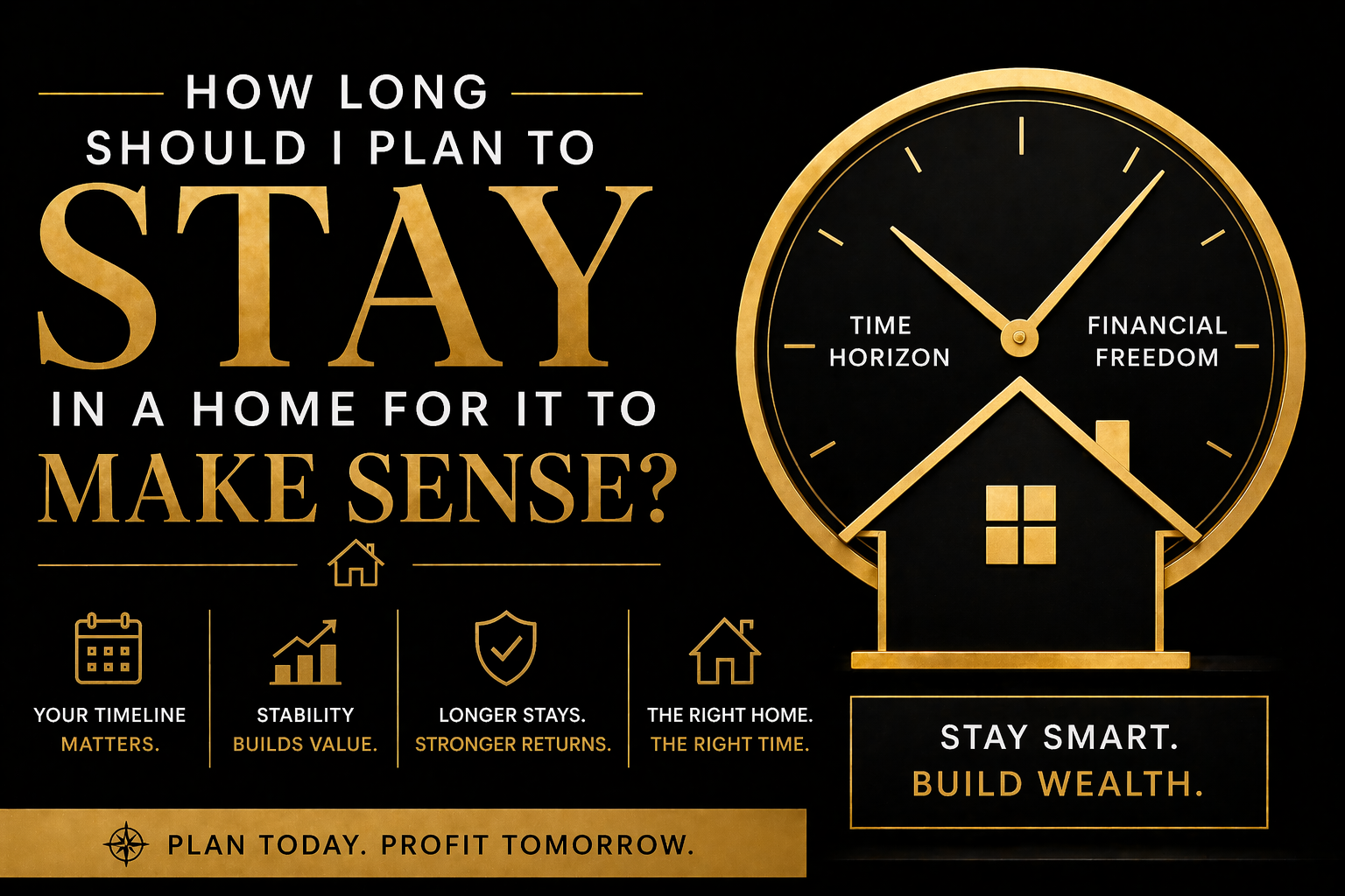 home exterior in Bryan College Station Texas representing long term homeownership and planning how long to stay