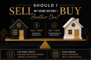 home exterior in Bryan College Station Texas representing decision to sell before buying another home