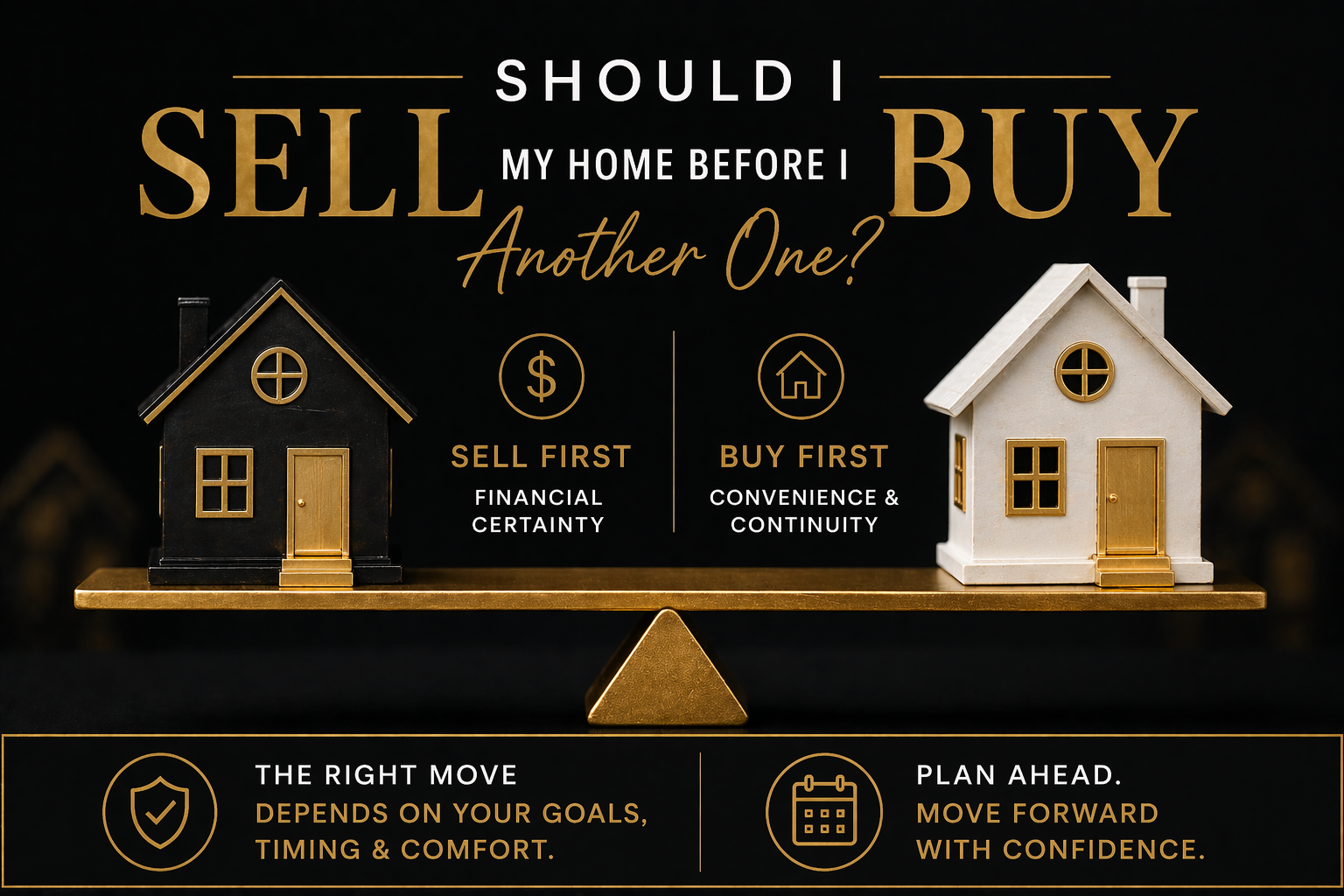 home exterior in Bryan College Station Texas representing decision to sell before buying another home