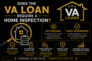 home exterior in Bryan College Station Texas representing home inspection and VA loan buying process