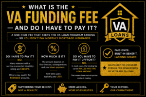home exterior in Bryan College Station Texas representing VA funding fee and home buying costs