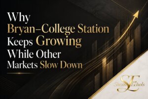 Bryan–College Station growth and why Texas A&M RELLIS relocation buyers veterans investors and local lifestyle keep the BCS housing market moving