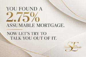 Evaluating whether a low-rate assumable mortgage is a good deal based on balance equity gap qualification and total payment