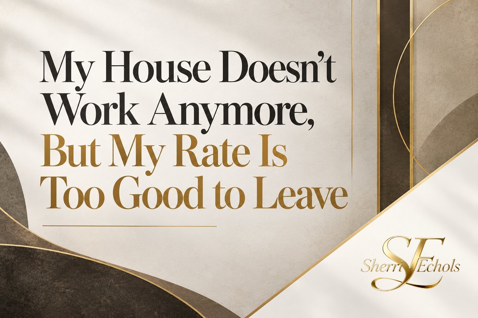 Bryan–College Station homeowner considering moving despite having a low mortgage rate and exploring an assumable mortgage strategy