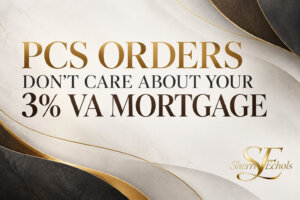 Military family planning a PCS move while evaluating a low-rate VA assumable mortgage and VA entitlement