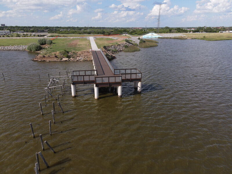 Pier at Lake Wichita Wichita Falls Texas