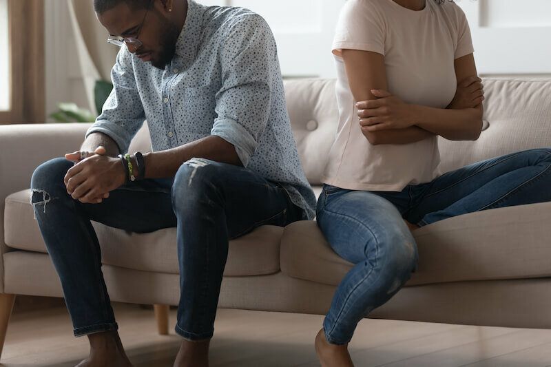 couple going through divorce