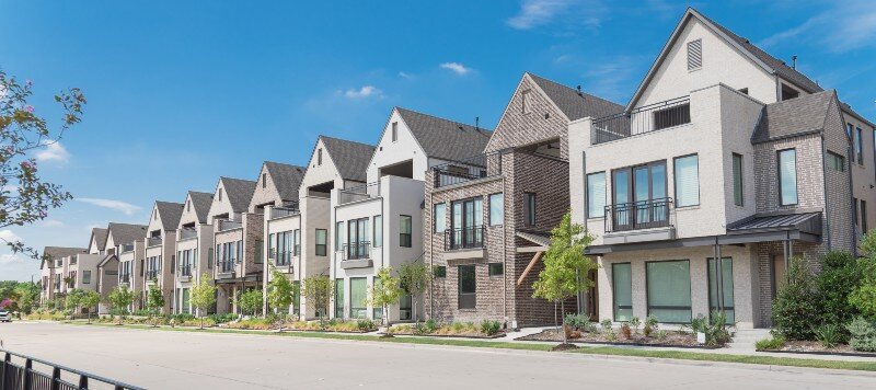 Houses in Dallas, TX, are listed for sale a couple of years after being bought.