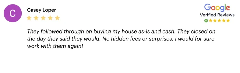 Casey Loper - Review Card