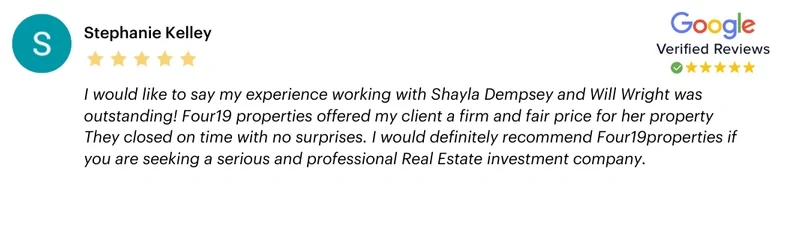 Stephanie Kelley - Review card