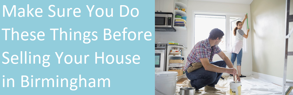 Make sure you do these things before selling your house in Birmingham Alabama