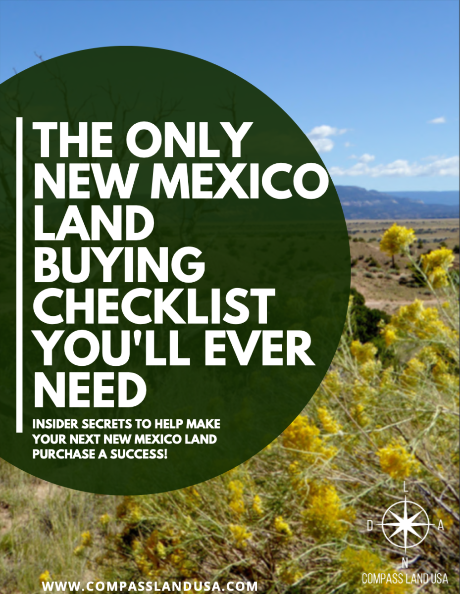 New Mexico Land Buying Checklist