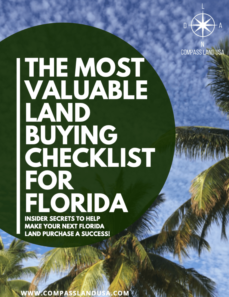 The Most Valuable Land Buying Checklist for Florida
