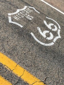 Route 66 in Apache County, Arizona