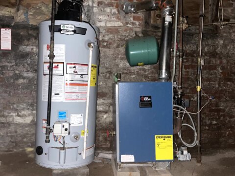 Paterson NJ Boiler and Furnace Unfinished Basement