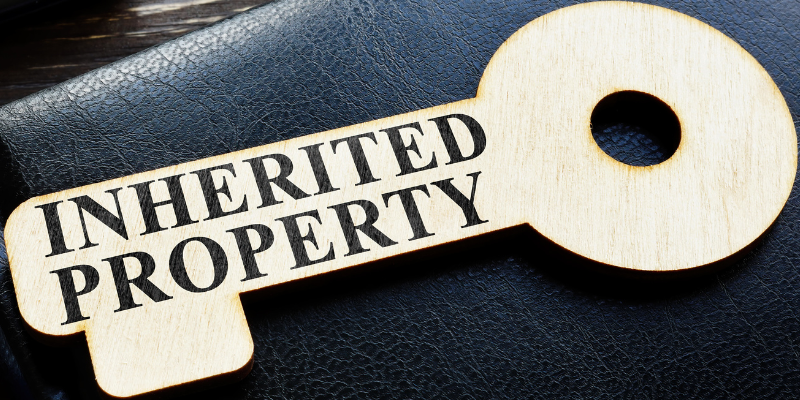 how to sell an inherited house California