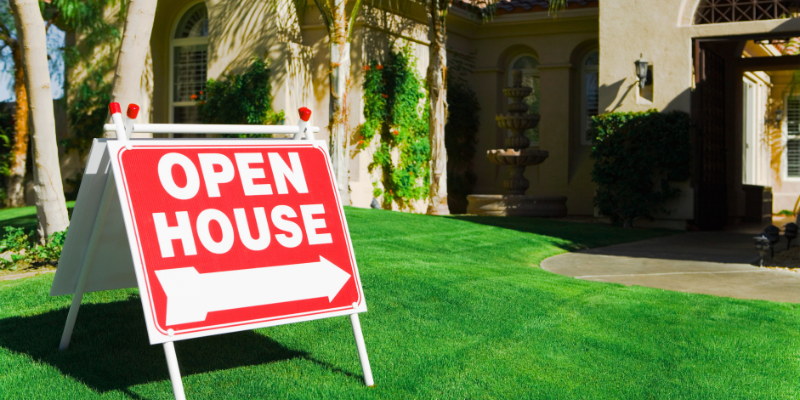 Are open houses still effective for selling homes in California