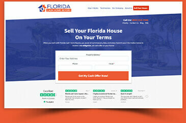 request an offer page for selling your house fast in florida for cash