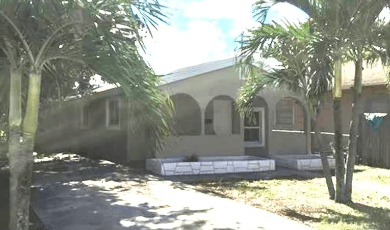 Fire damaged house we bought in florida and renovated