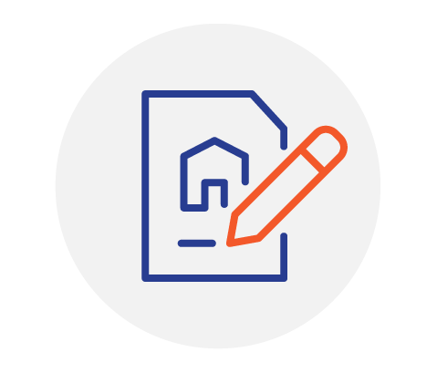 real estate agreement icon