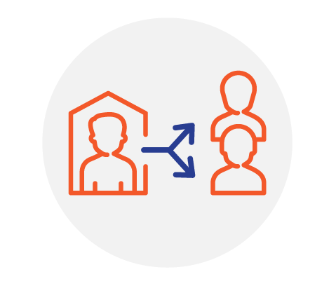 home inheritance icon