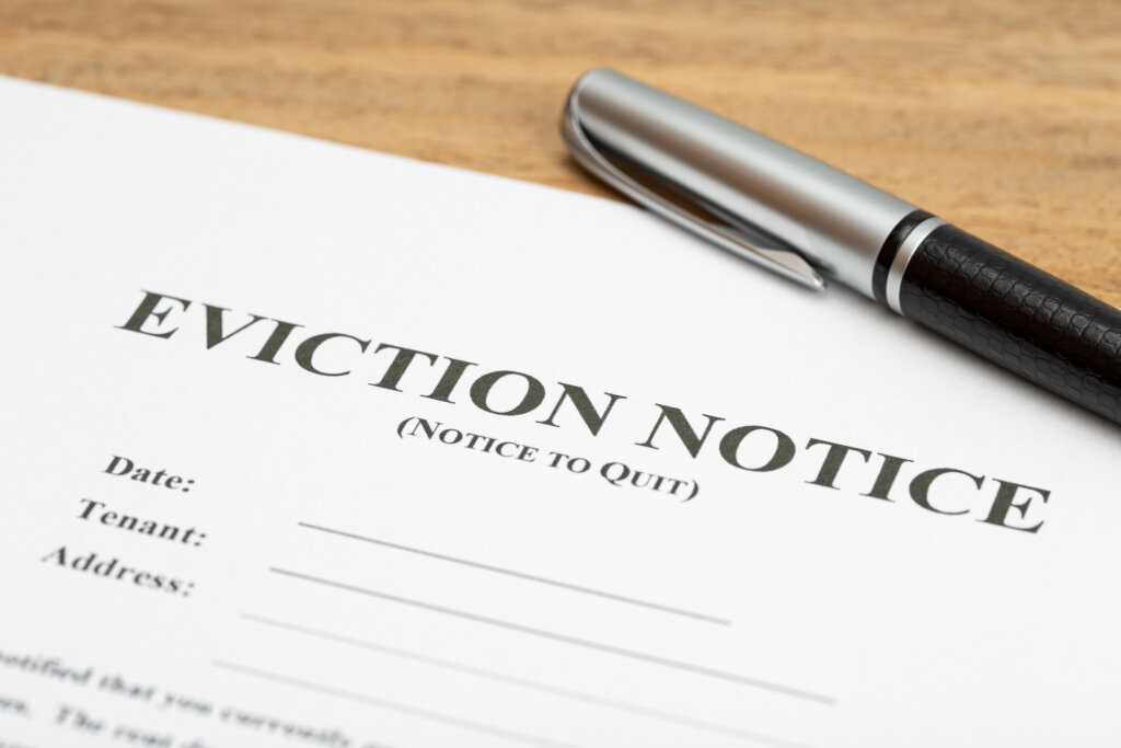 Eviction notice