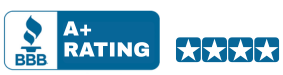 BBB A+ rating 4 stars