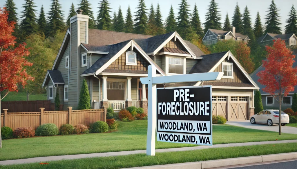 What Is a Pre-Foreclosure in Woodland WA?