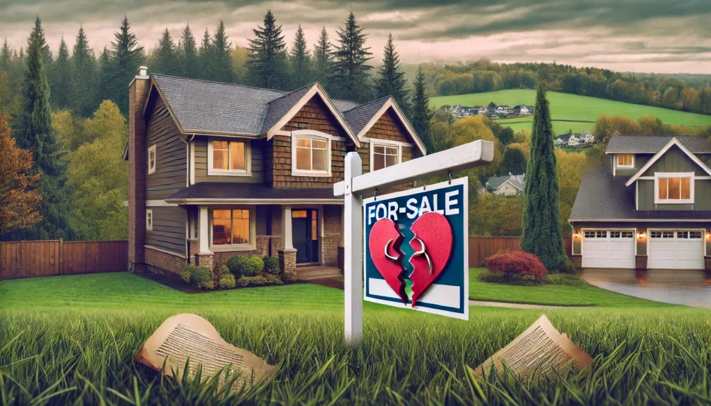 Selling your home during a divorce in Longview