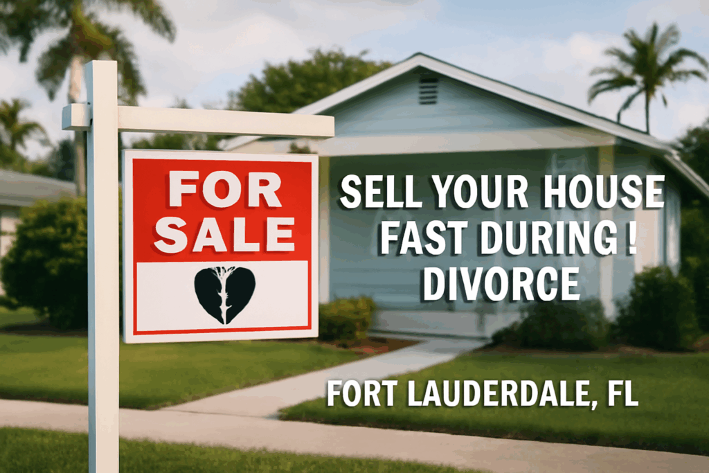 Sell Your House Fast During a Divorce in Fort Lauderdale