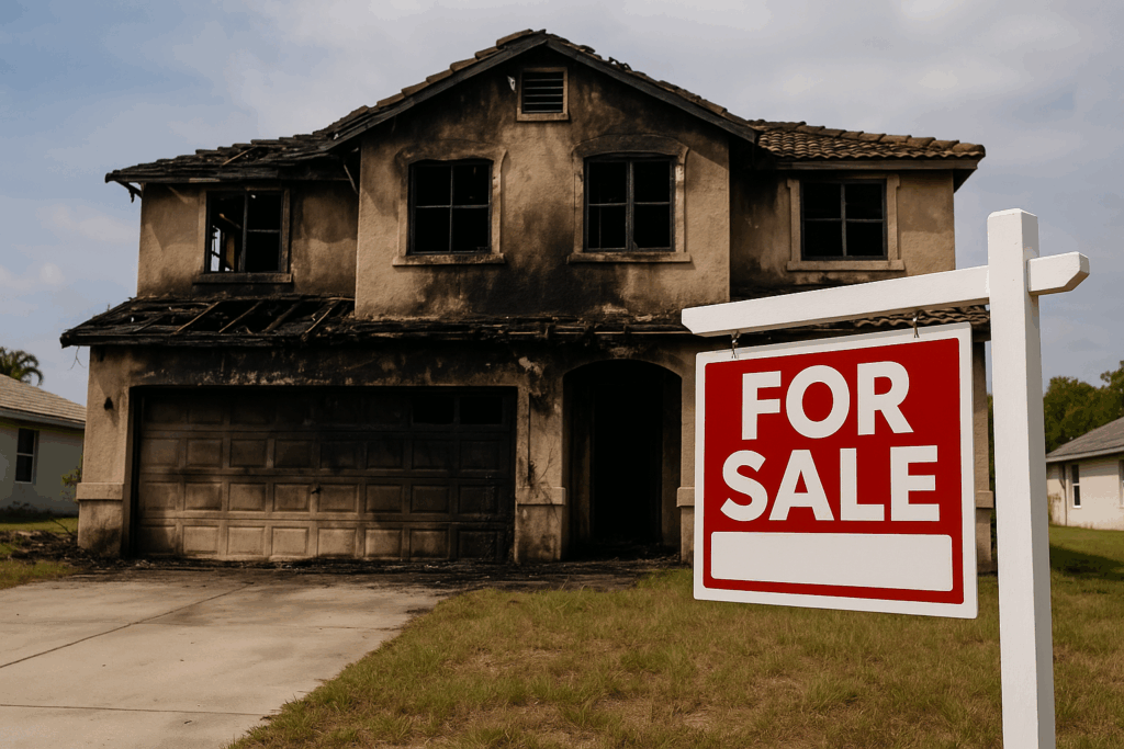 Sell Your Fire-Damaged House Fast in Pembroke Pines