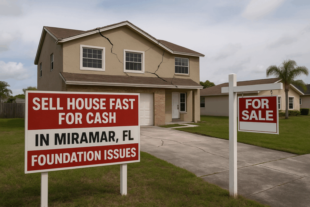 Sell House Fast for Cash in Miramar, FL with Foundation Issues