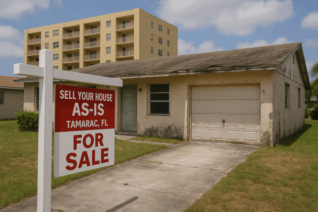 Sell Your House As-Is in Tamarac, FL