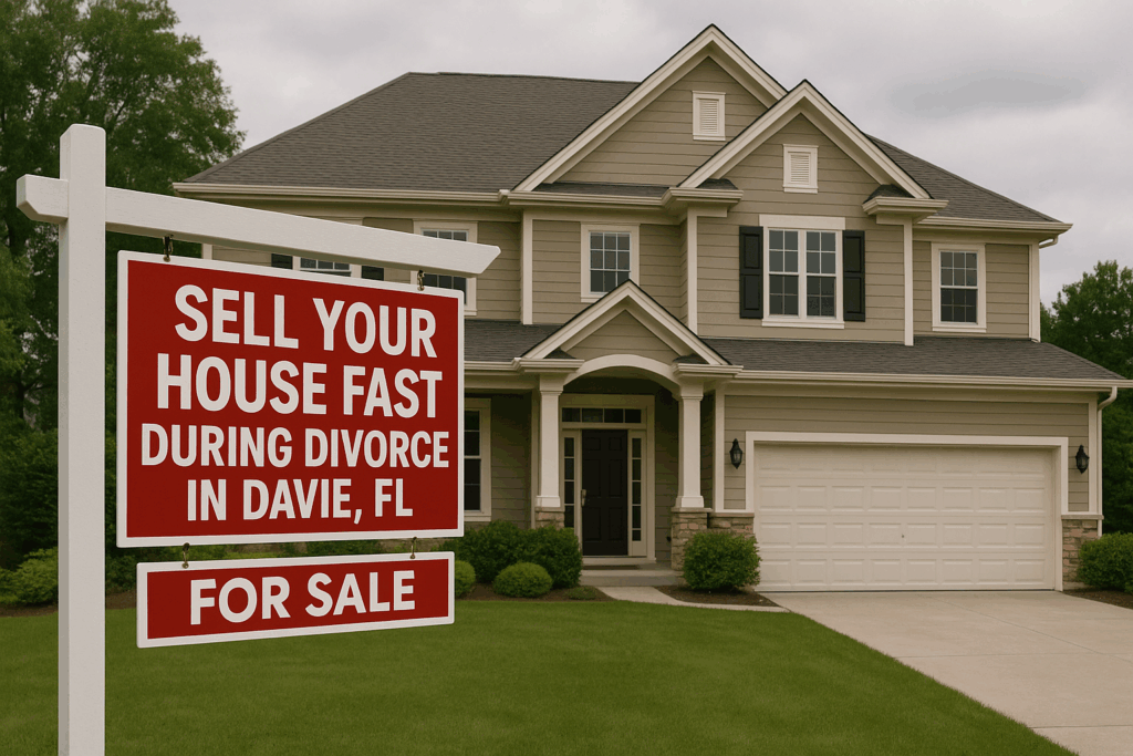 Sell Your House Fast During Divorce in Davie, FL
