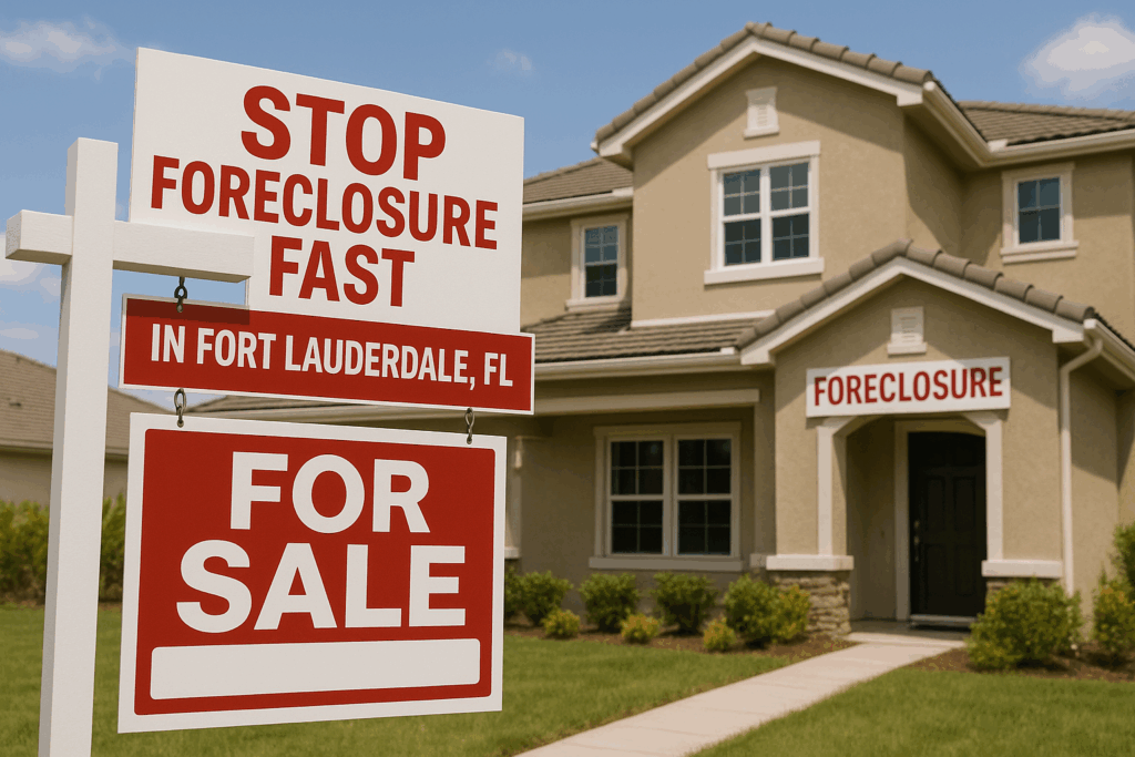 sell your house for cash to stop foreclosure in Fort Lauderdale