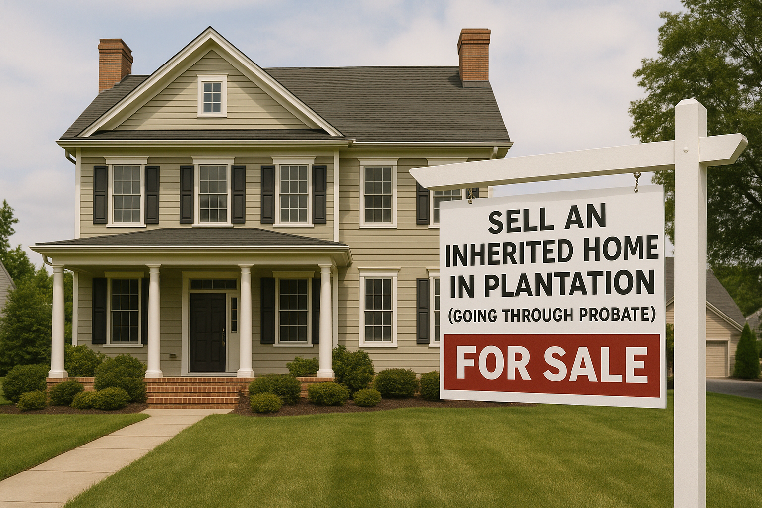 Sell an Inherited Home in Plantation, FL Without Probate