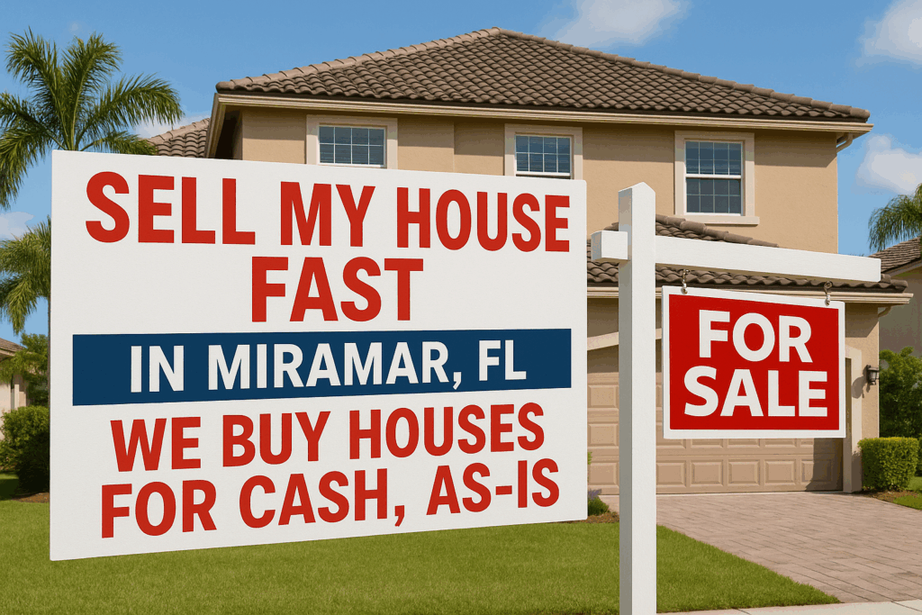 Sell Your House Fast in Miramar, FL