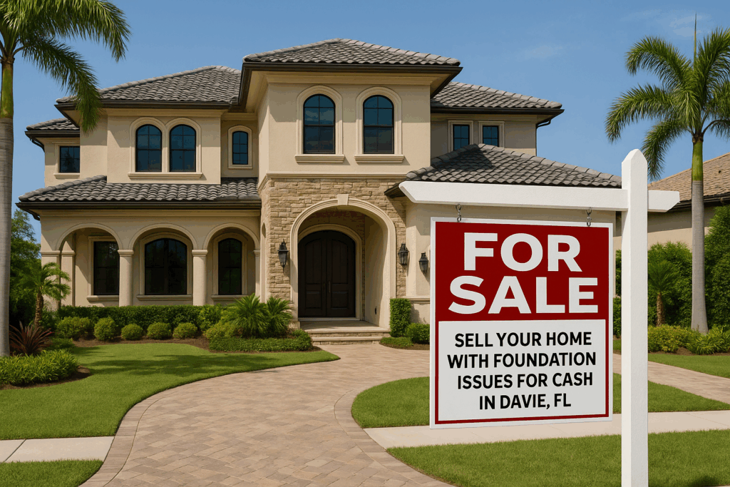 Sell Your Home with Foundation Issues for Cash in Davie, FL