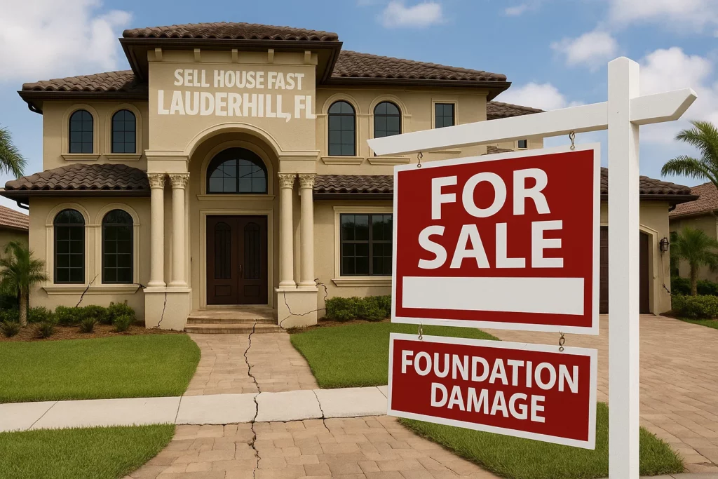 Sell Your House Fast in Lauderhill, FL – Even with Foundation Damage