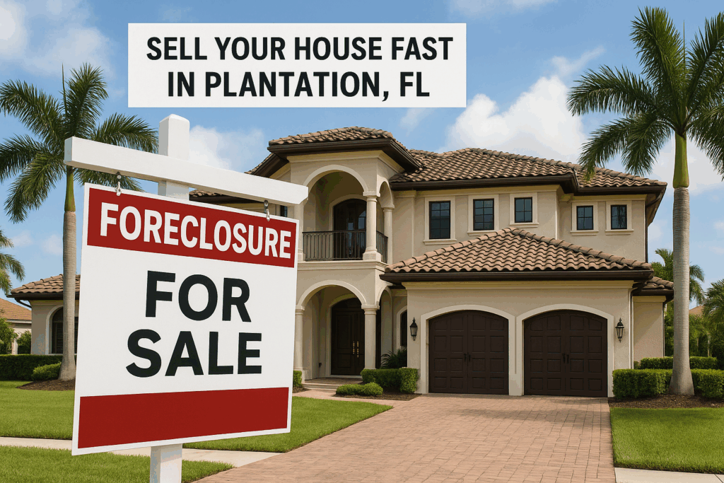Sell Your House Fast in Plantation, FL Before Foreclosure